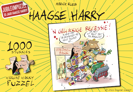 Haagse Harry - de legpuzzel - 1000 stukkies!
